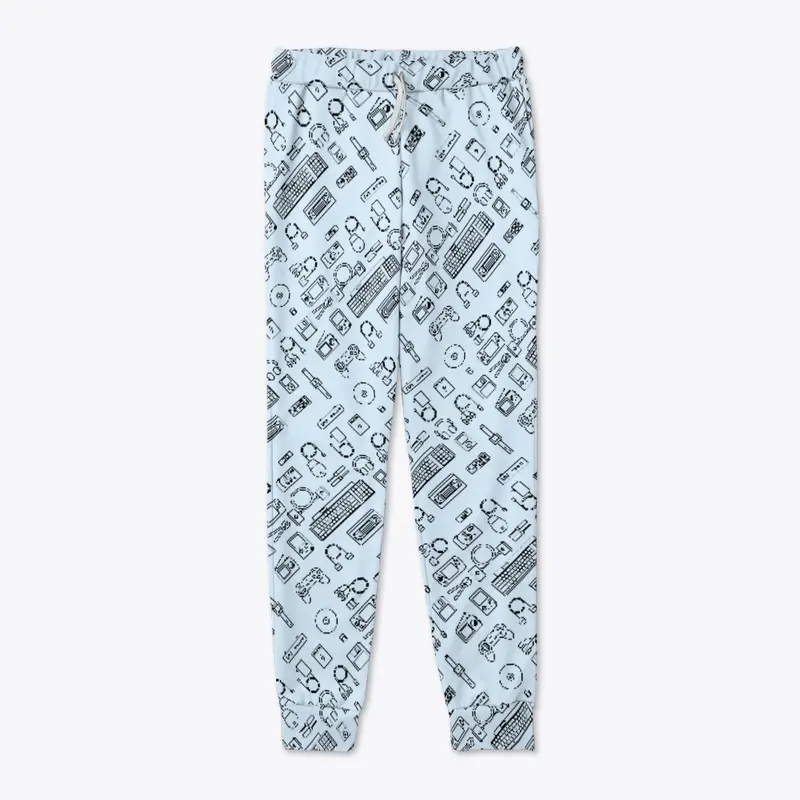 Retro Joggers (Black Outlines)